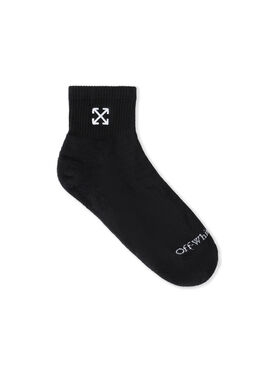 OFF WHITE Arrow Quarter Socks BLACK OW7100102