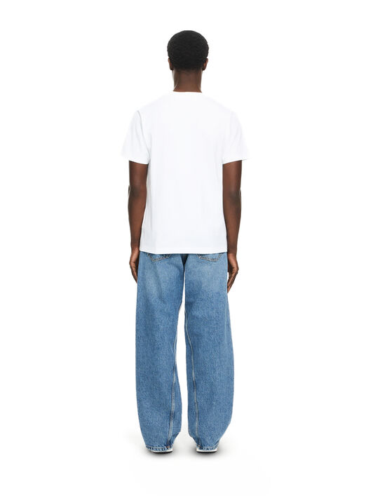 OFF WHITE Logo Slim T-Shirt  OMAA027C99JER013