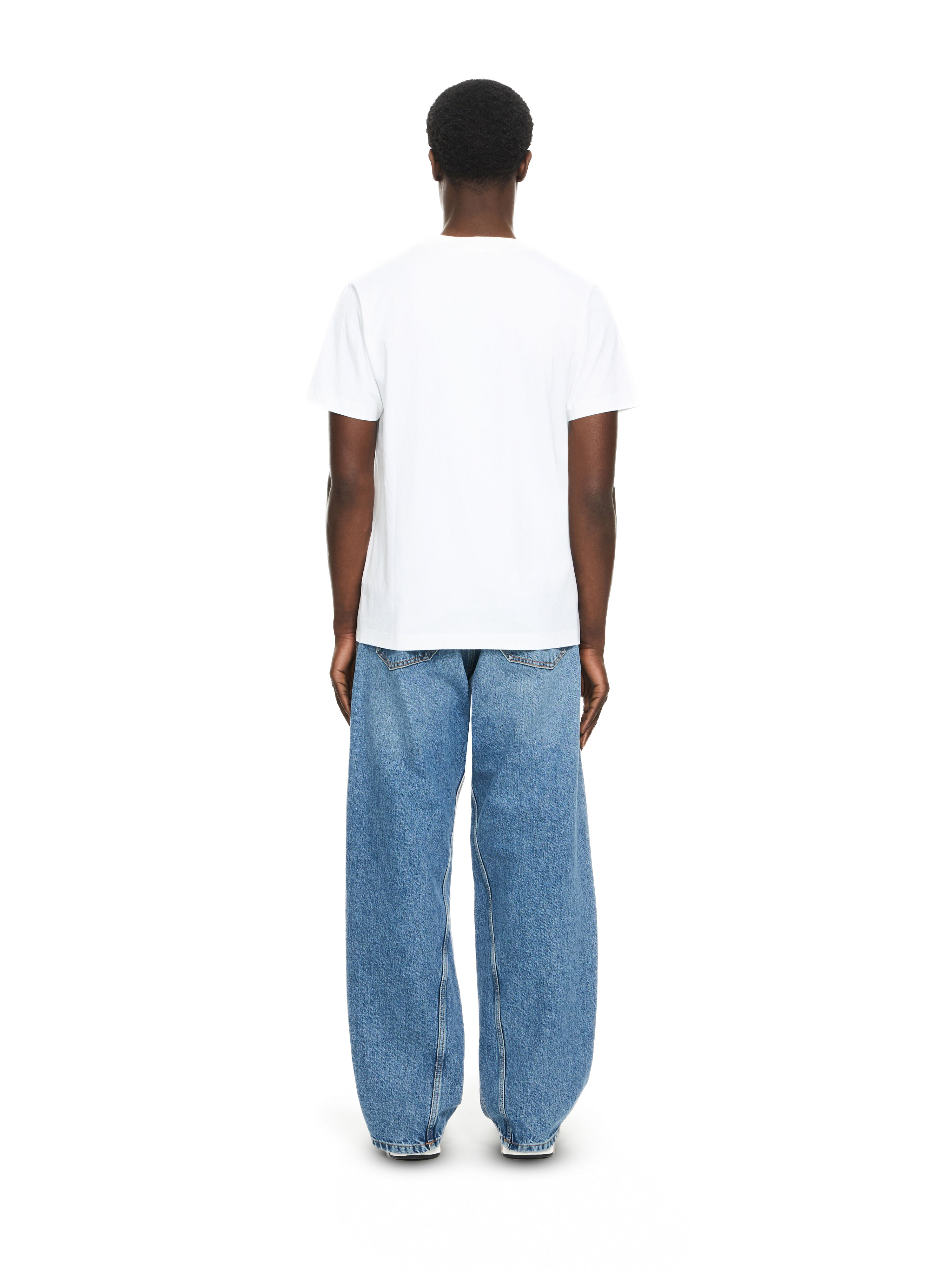 OFF WHITE Logo Slim T-Shirt  OMAA027C99JER013