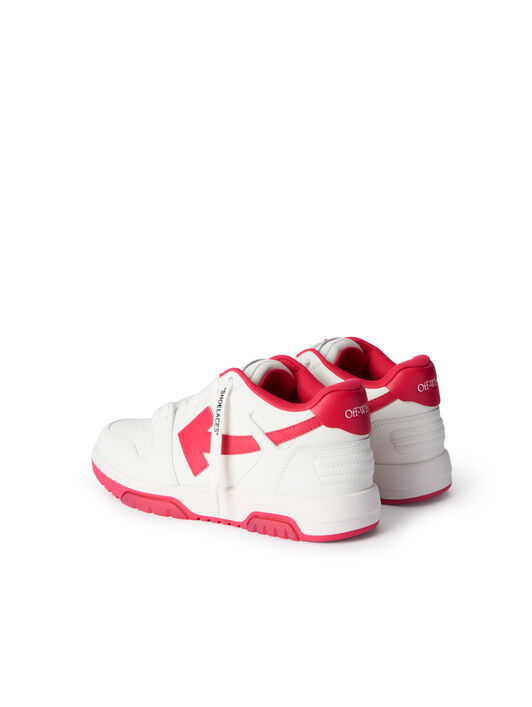 OFF WHITE Out Of Office Sneakers WHITE - FUCHSIA OWIA259F25LEA001
