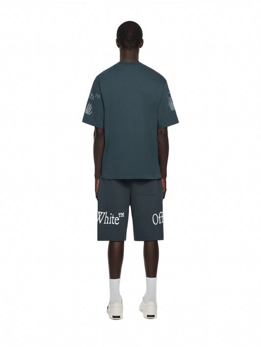 Bookish Scarf Overlap Skate Sweatshorts OFF WHITE Bookish Scarf Overlap Skate Sweatshorts DARK SLATE 44MCI01CF26F002