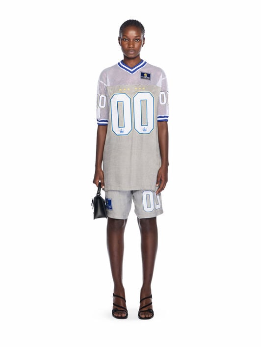 Dyed Vi Sat 00 Football Dress OFF WHITE Dyed Vi Sat 00 Football Dress FLINT GRAY-ELECTRIC BLUE OWDB55GF25FAB001