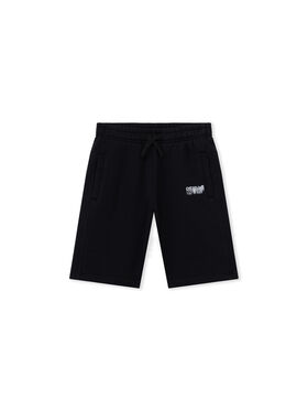 OFF WHITE Big Bookish Stamp Sweatshorts BLACK 44BCI001F26F002