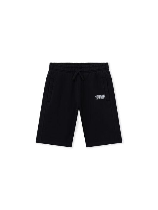 OFF WHITE Big Bookish Stamp Sweatshorts BLACK 44BCI001F26F002