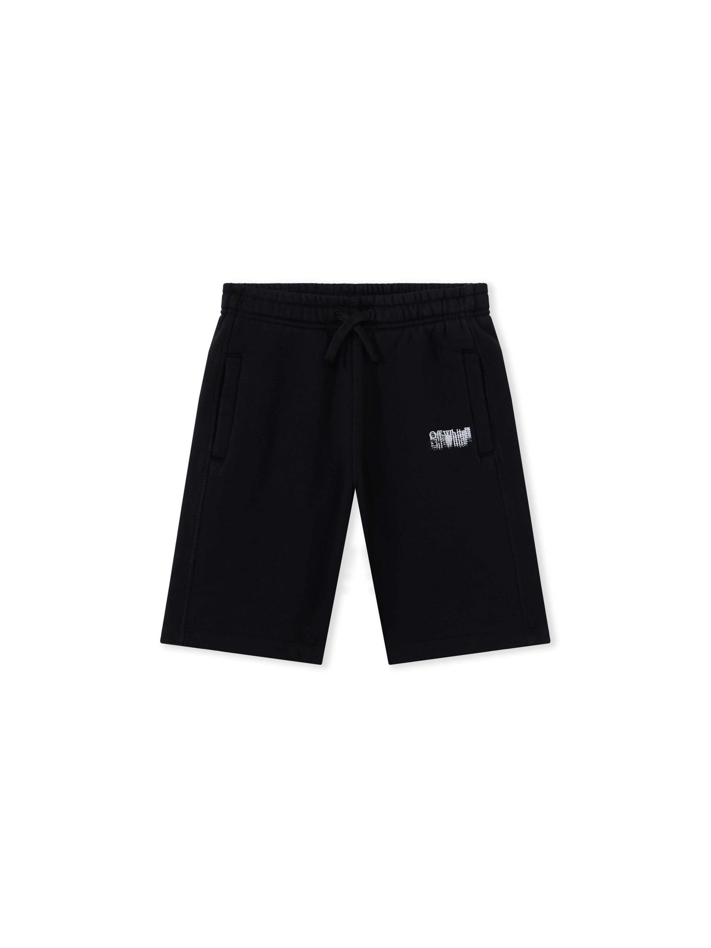 OFF WHITE Big Bookish Stamp Sweatshorts BLACK 44BCI001F26F002