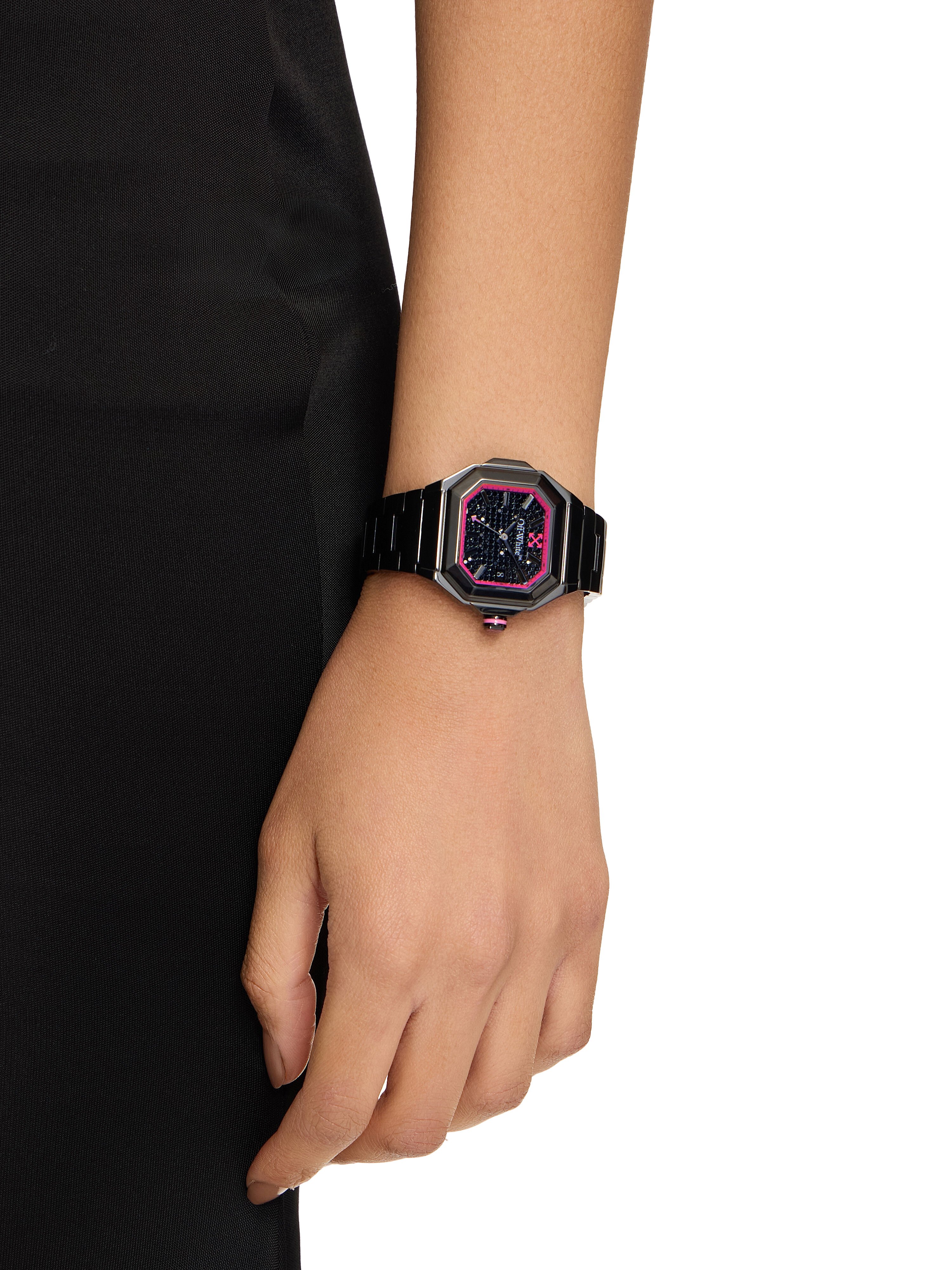 OFF WHITE Shift Watch Black OW1L038M