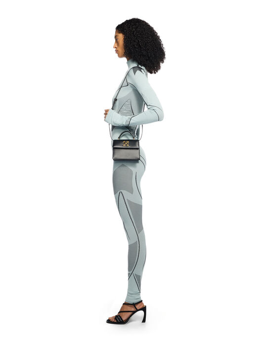 OFF WHITE Jitney Baby Leather Bag BLACK - NO COLOR OWNP063C99LEA001