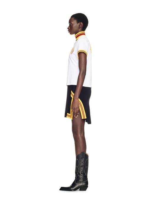 College Fitted Tee OFF WHITE College Fitted Tee WHITE OWAA112W24JER001