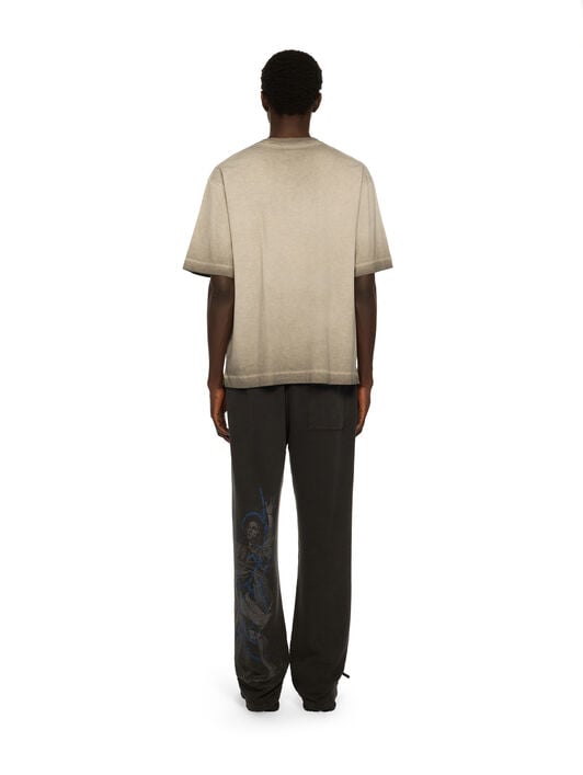 LAUNDRY SKATE S/S TEE OFF WHITE LAUNDRY SKATE S/S TEE DEGRADÉ BLACK - DEGRADÉ BLACK OMAA120F25JER00Q