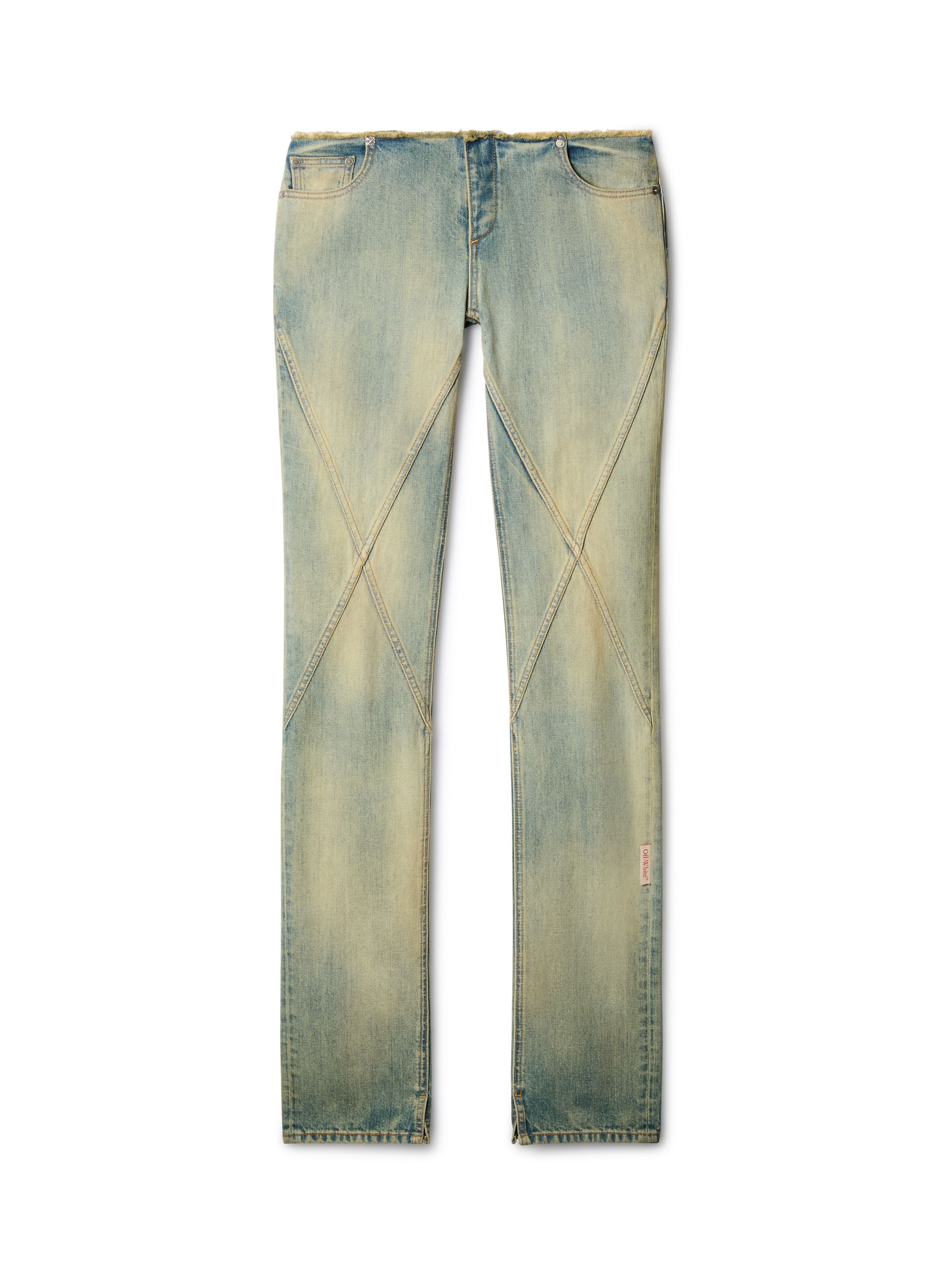 OFF WHITE Blue Jane Denim Pants BLUE OWYB01GZ25DEN001