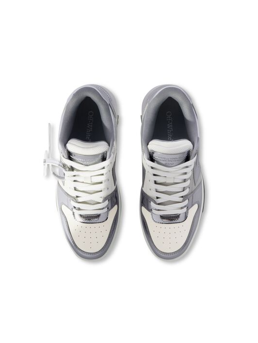 OFF WHITE Out Of Office Mirror Leather WHITE OWIA259F24LEA00C