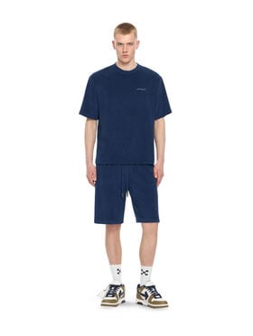 OFF WHITE Towel Terry Shorts MARINE 44MKB074F5002