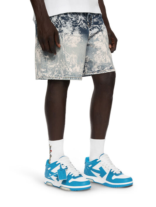 OFF WHITE Out Of Office Sneaker WHITE/NEO BLUE OF05724101
