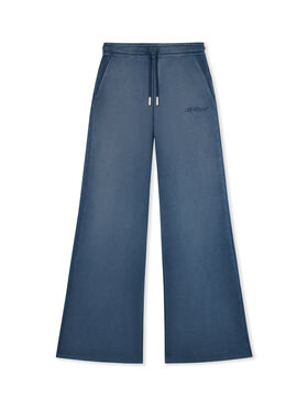 OFF WHITE Laundry Regular Sweatpants SPRAY D. SAPPHIRE - SPRAY D. SAPPHIRE OWCH022F25FLE002