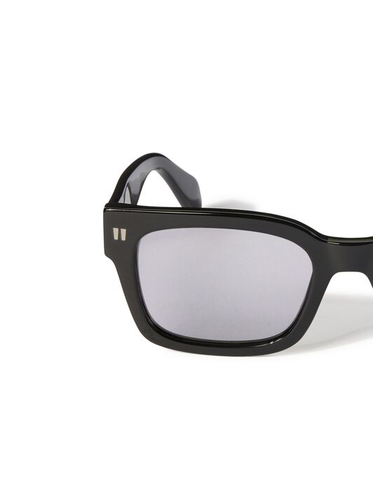 OFF WHITE Schwarz/Dunkelgraue Midland Sonnenbrille SCHWARZ OERI108C99PLA001