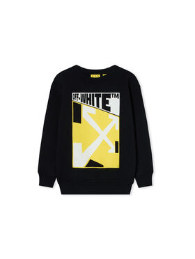 OFF WHITE Arrow Constructive Crewneck Sweatshirt BLACK 44BBA001F26F002