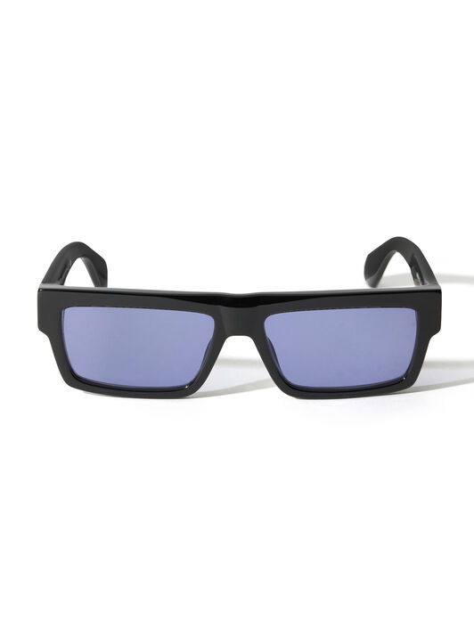 OFF WHITE Montgomery Light Purple Lens Sunglasses Shiny Black OW1035103756