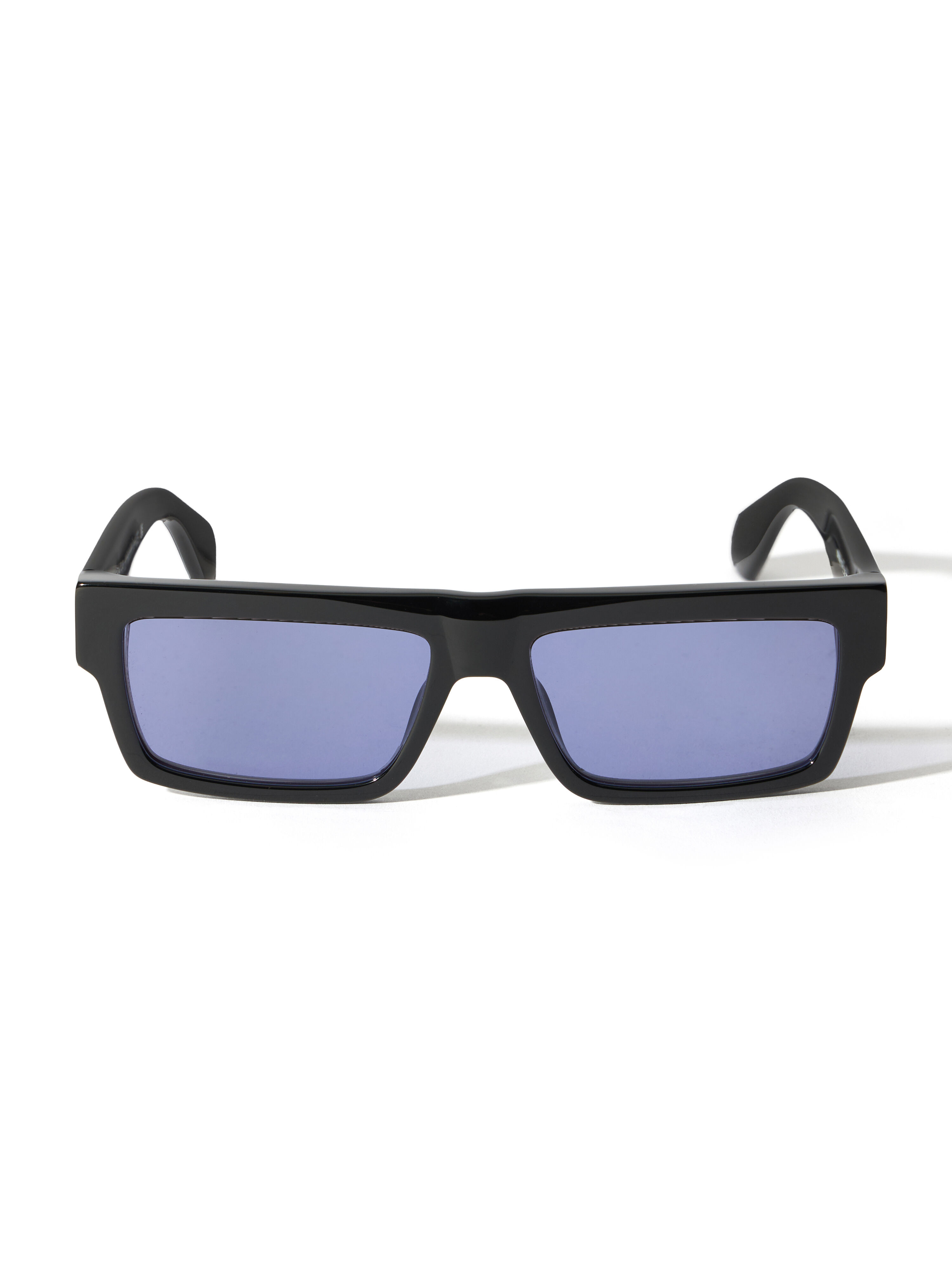 OFF WHITE Montgomery Light Purple Lens Sunglasses Shiny Black OW1035103756