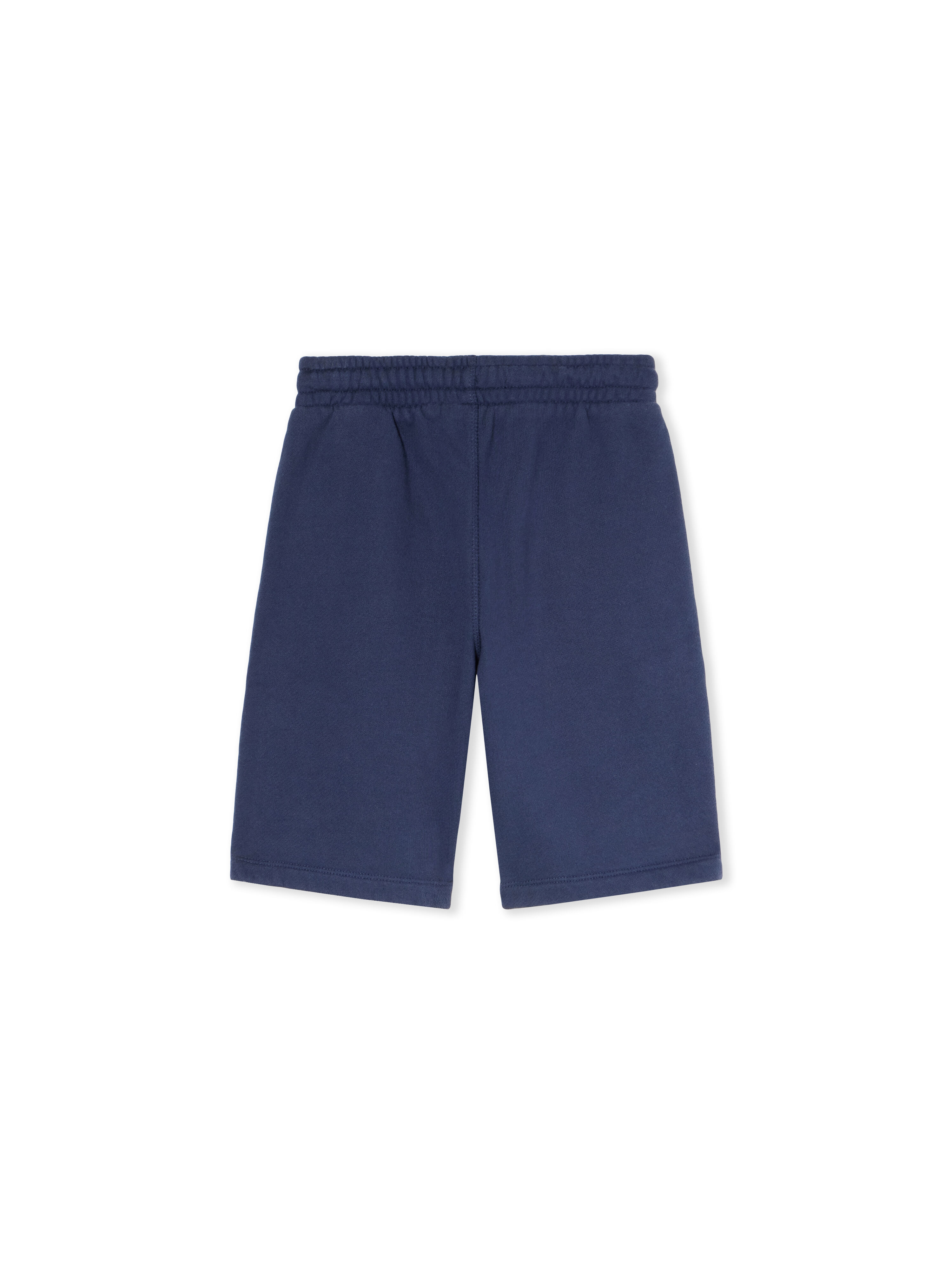 OFF WHITE Bookish Logo Shorts NAVY BLUE - MULTICOLOR OBCI001F25FLE004