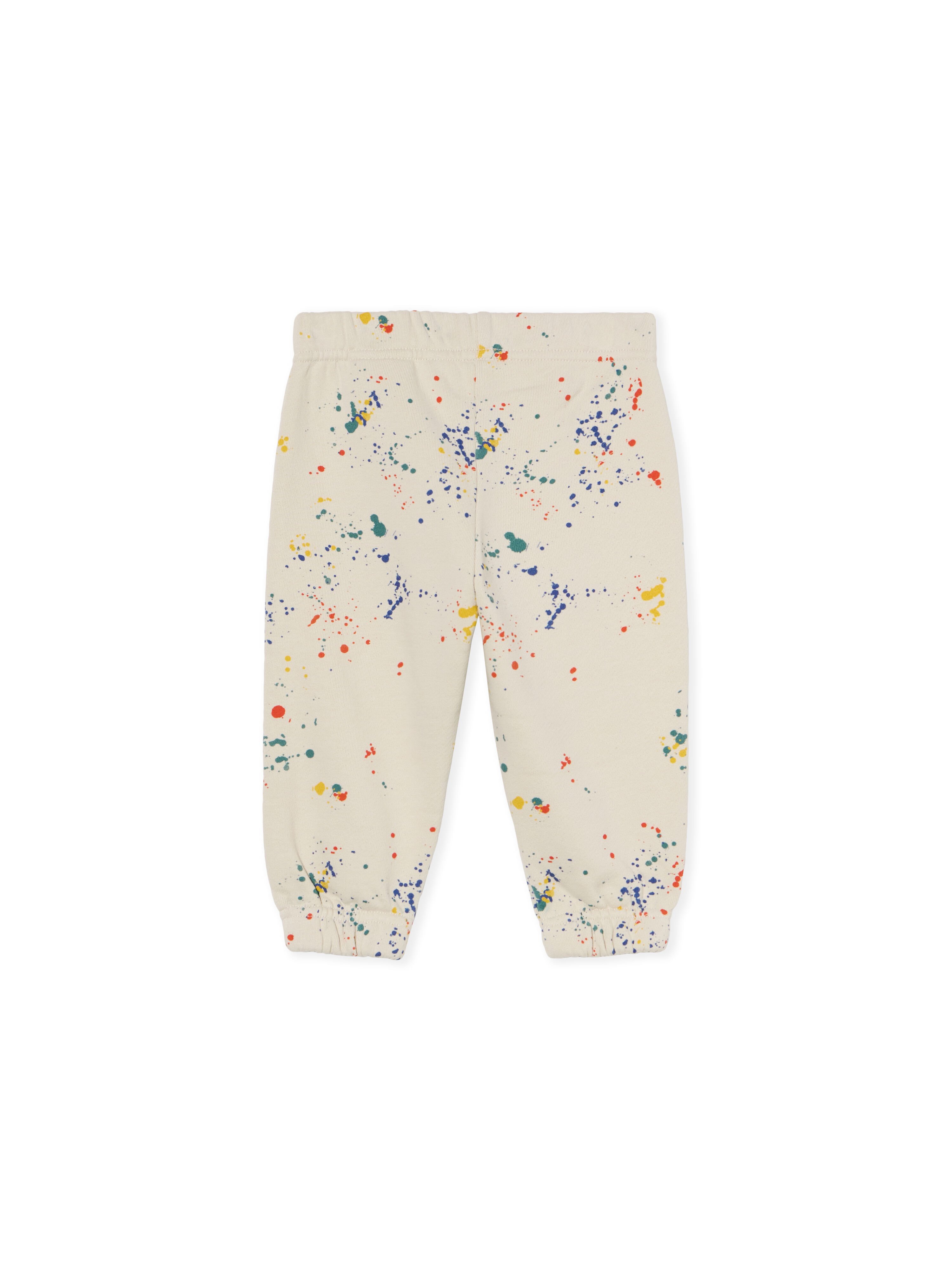 OFF WHITE Splat Sweat Logo Pants LIGHT GREY - MULTICOLOR OBXD001F25FLE002