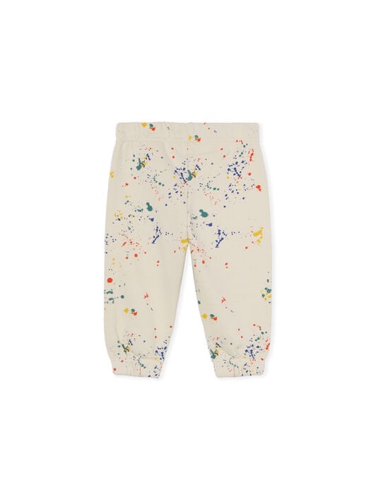 Splat Sweat Logo Pants OFF WHITE Splat Sweat Logo Pants LIGHT GREY - MULTICOLOR OBXD001F25FLE002