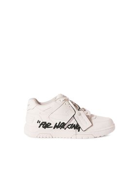 OFF WHITE White/Black Out Of Office "For Walking" BLACK OMIA189C99LEA006