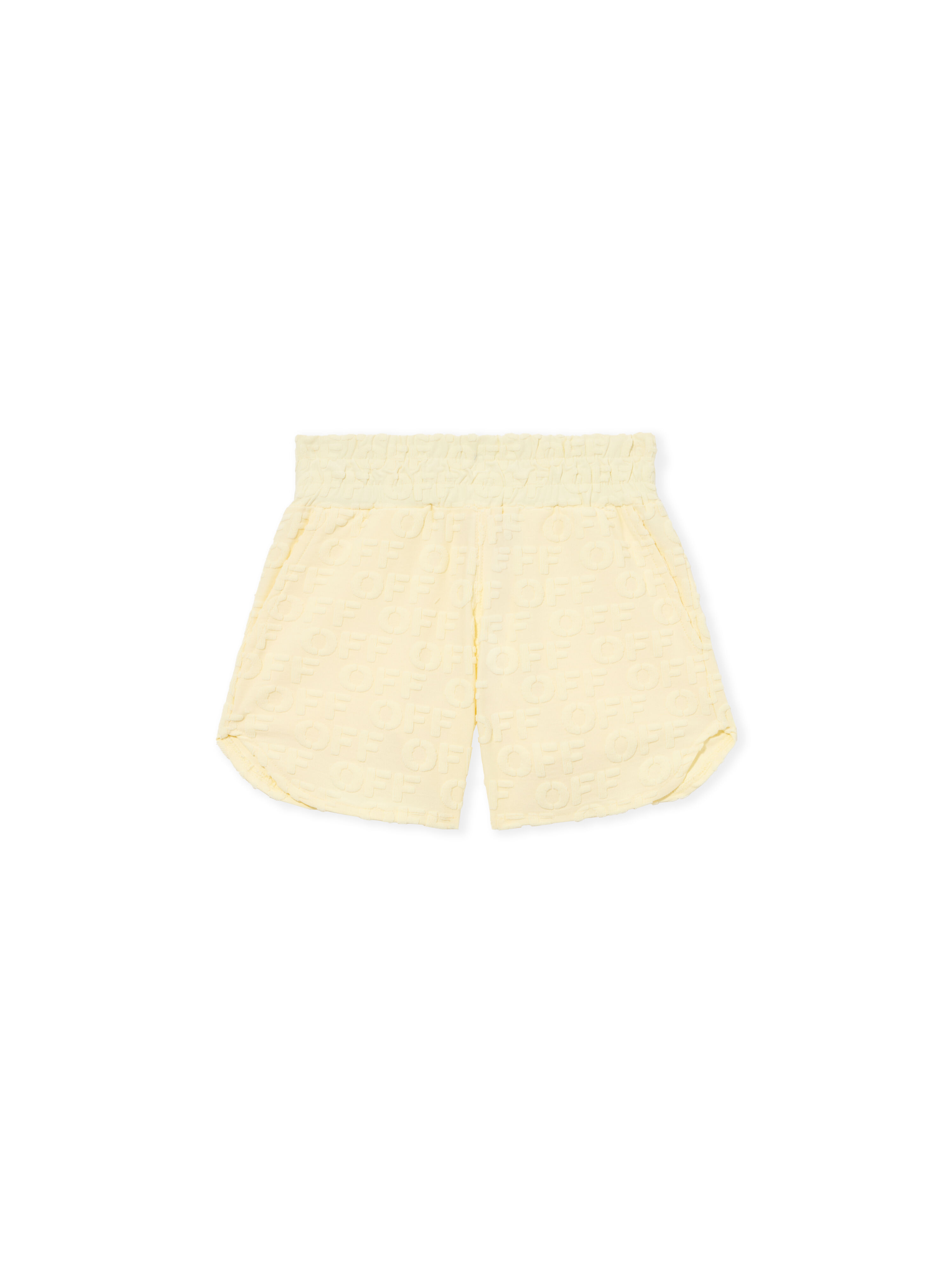 OFF WHITE Off Ao Terry Short PEAR SORBET 44GCI001S26J001