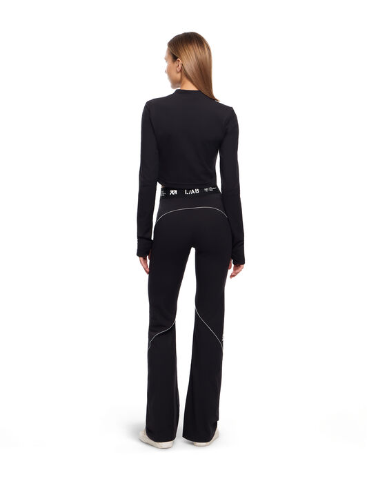 LAB L/AB Bootcut Leggings Black Night LABF2639H00027T