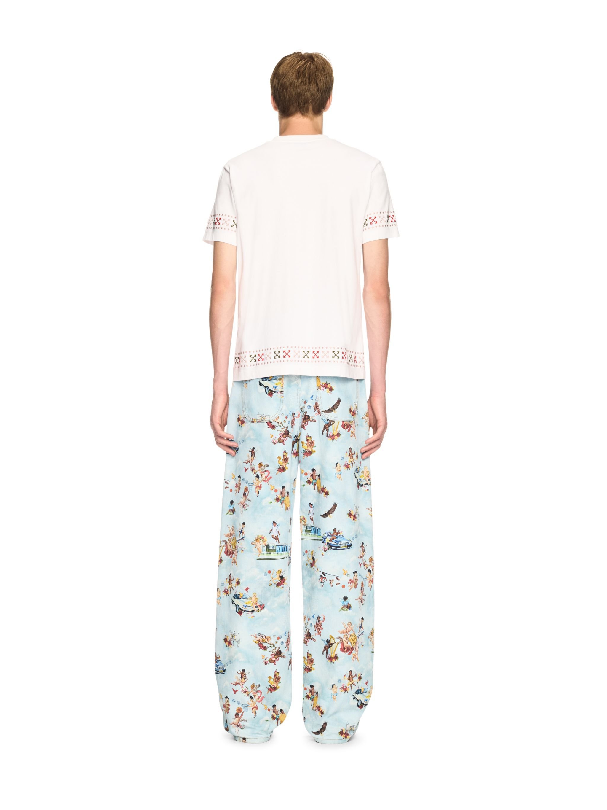 OFF WHITE Putti Slim S/S Tee WHITE OMAA027S25JER002
