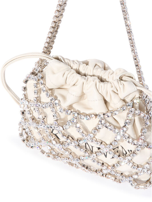 OFF WHITE For Dinner Bag NEUTRALS OWNN188C99MET001