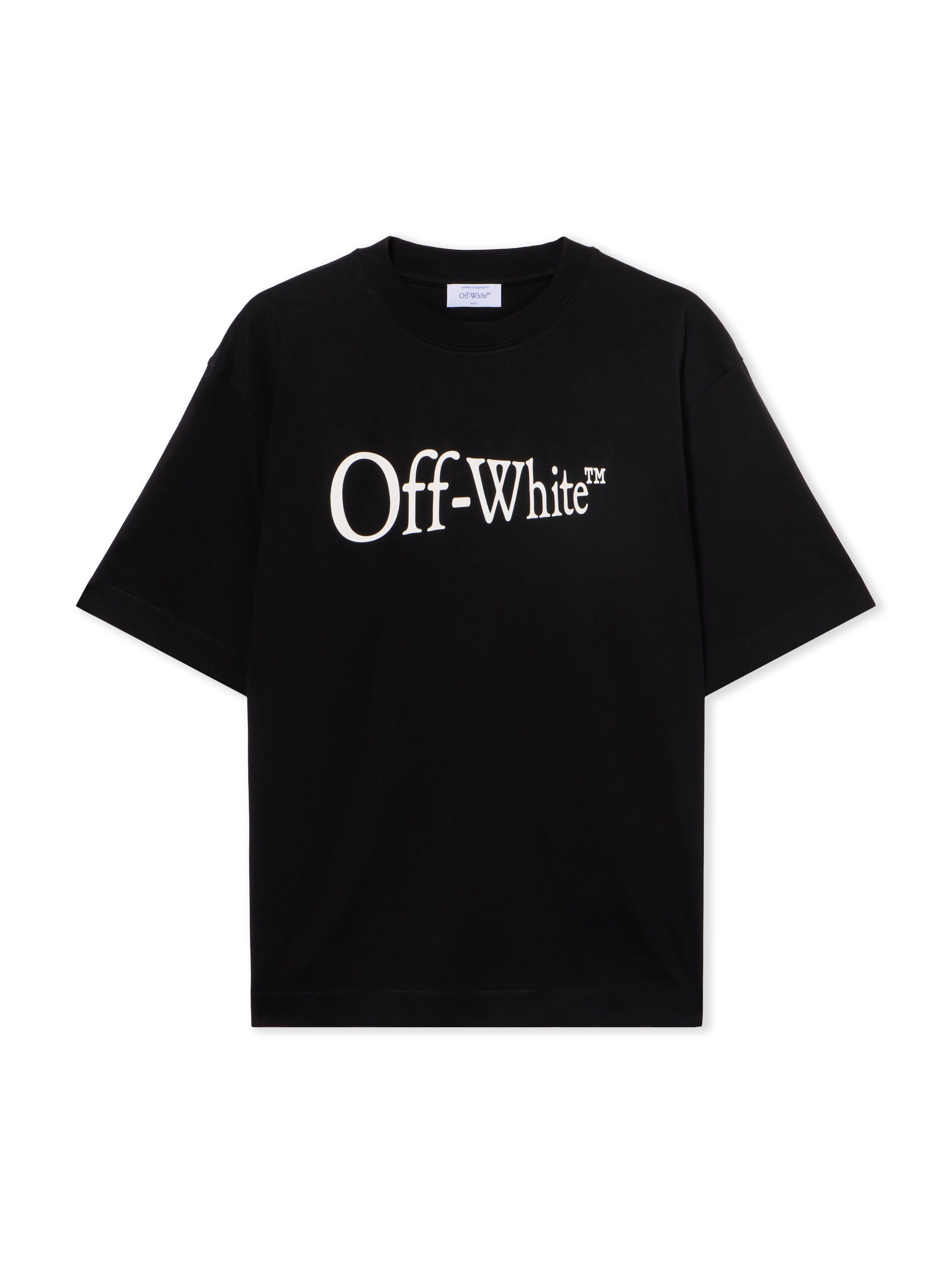 OFF WHITE Run Arrow Skate Logo T-Shirt BLACK - WHITE OMAA120F25JER00F