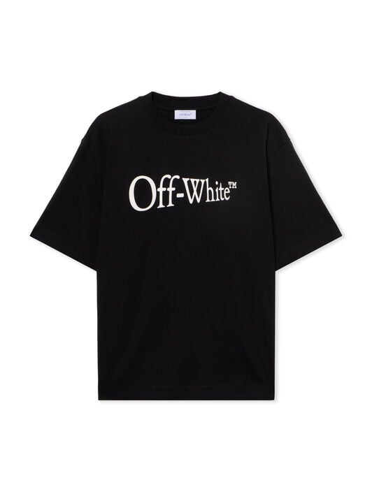 Run Arrow Skate Logo T-Shirt OFF WHITE Run Arrow Skate Logo T-Shirt BLACK - WHITE OMAA120F25JER00F