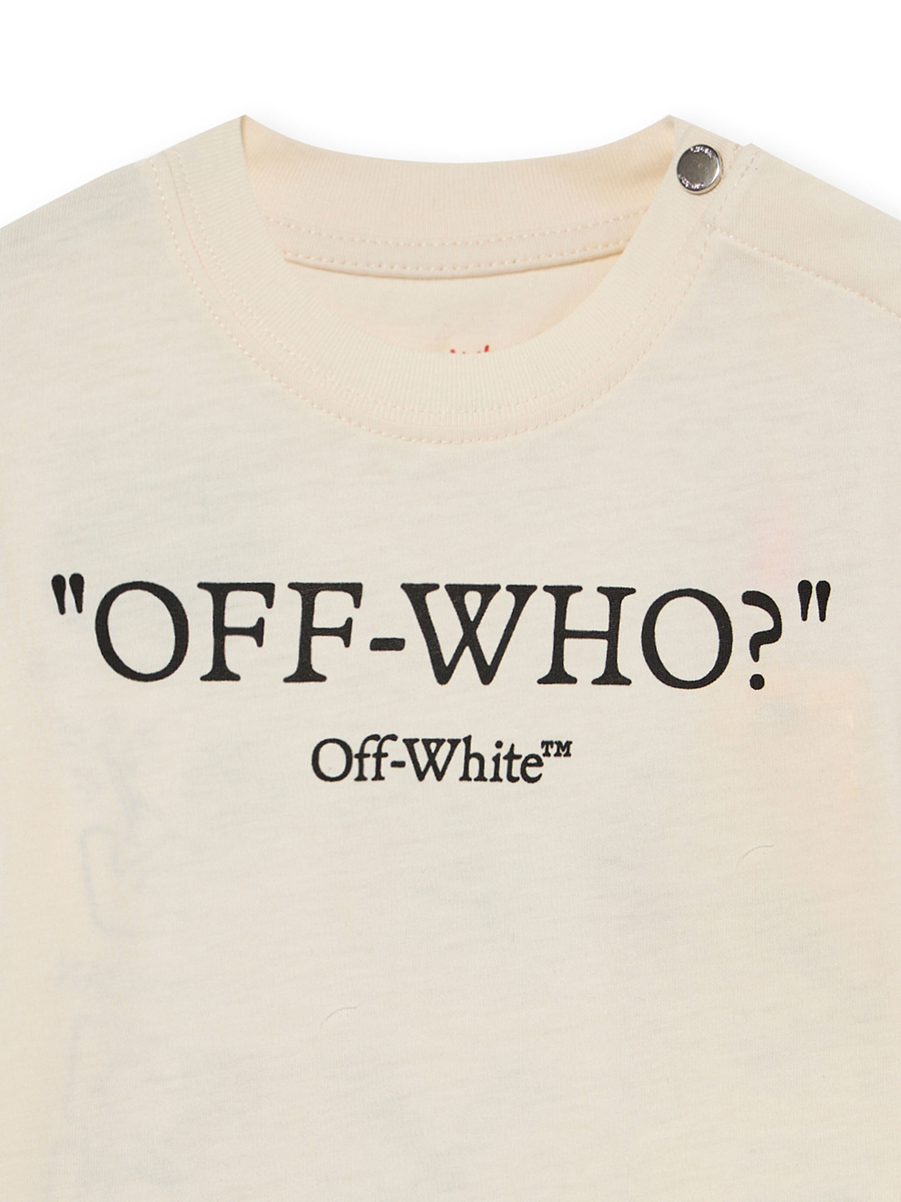 Multilogo T-Shirt OFF WHITE Multilogo T-Shirt EGRET 44BXB001F26J002
