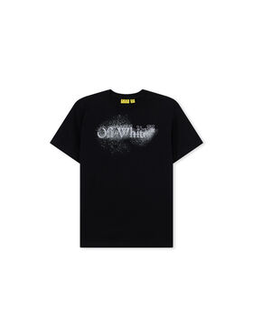 OFF WHITE Arrow Spray T-Shirt BLACK 44BAA002F26J00E