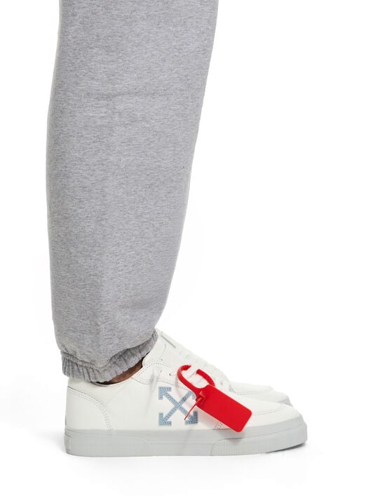 OFF WHITE Vulcanized Low Sneakers WHITE - CYAN CELESTE OWIA288S26LEA001