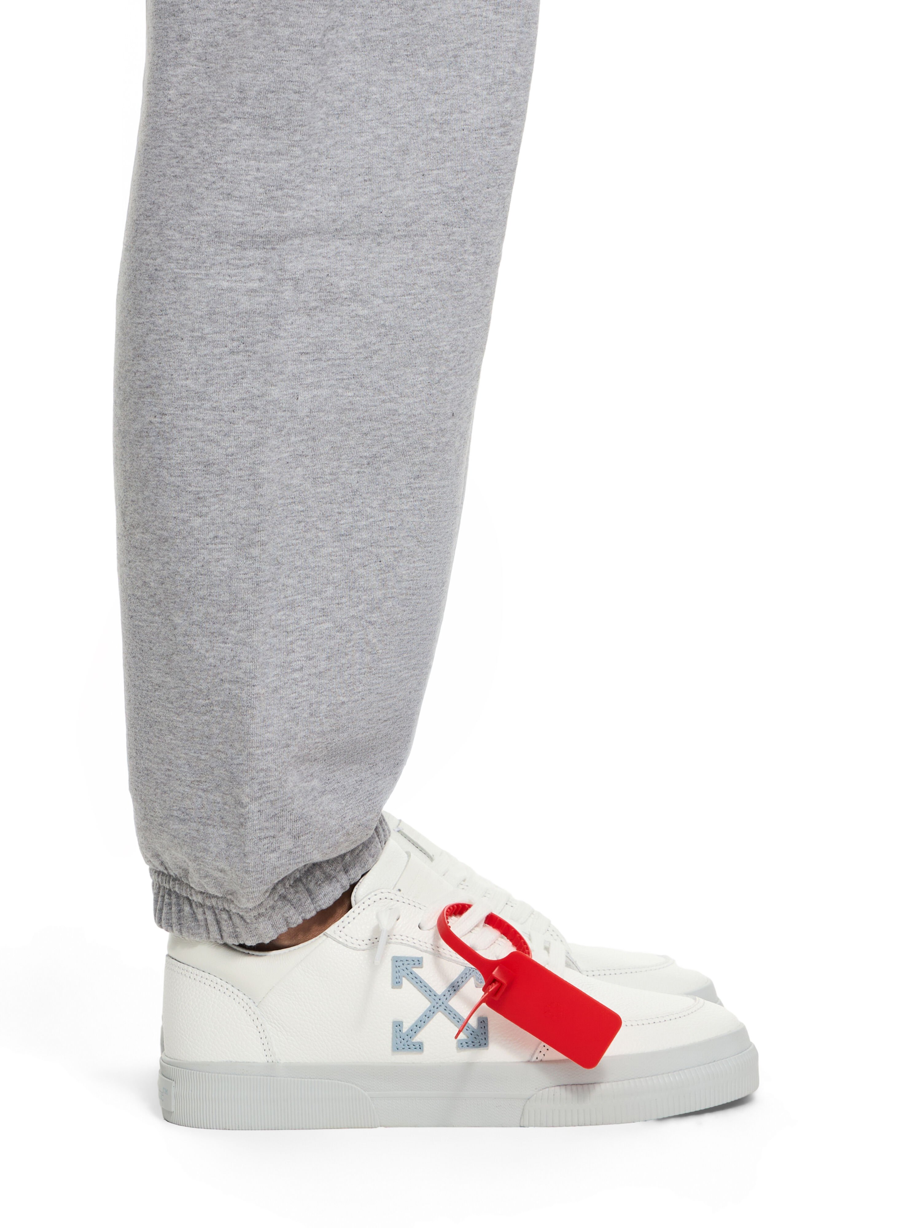 OFF WHITE Vulcanized Low Sneakers WHITE - CYAN CELESTE OWIA288S26LEA001