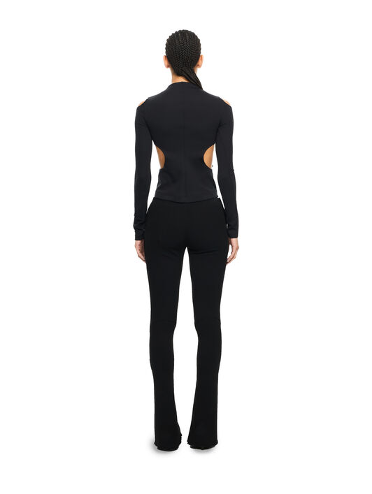 OFF WHITE Heavy Jersey Slim Pants Black-No Color 2CA19AS26JER001