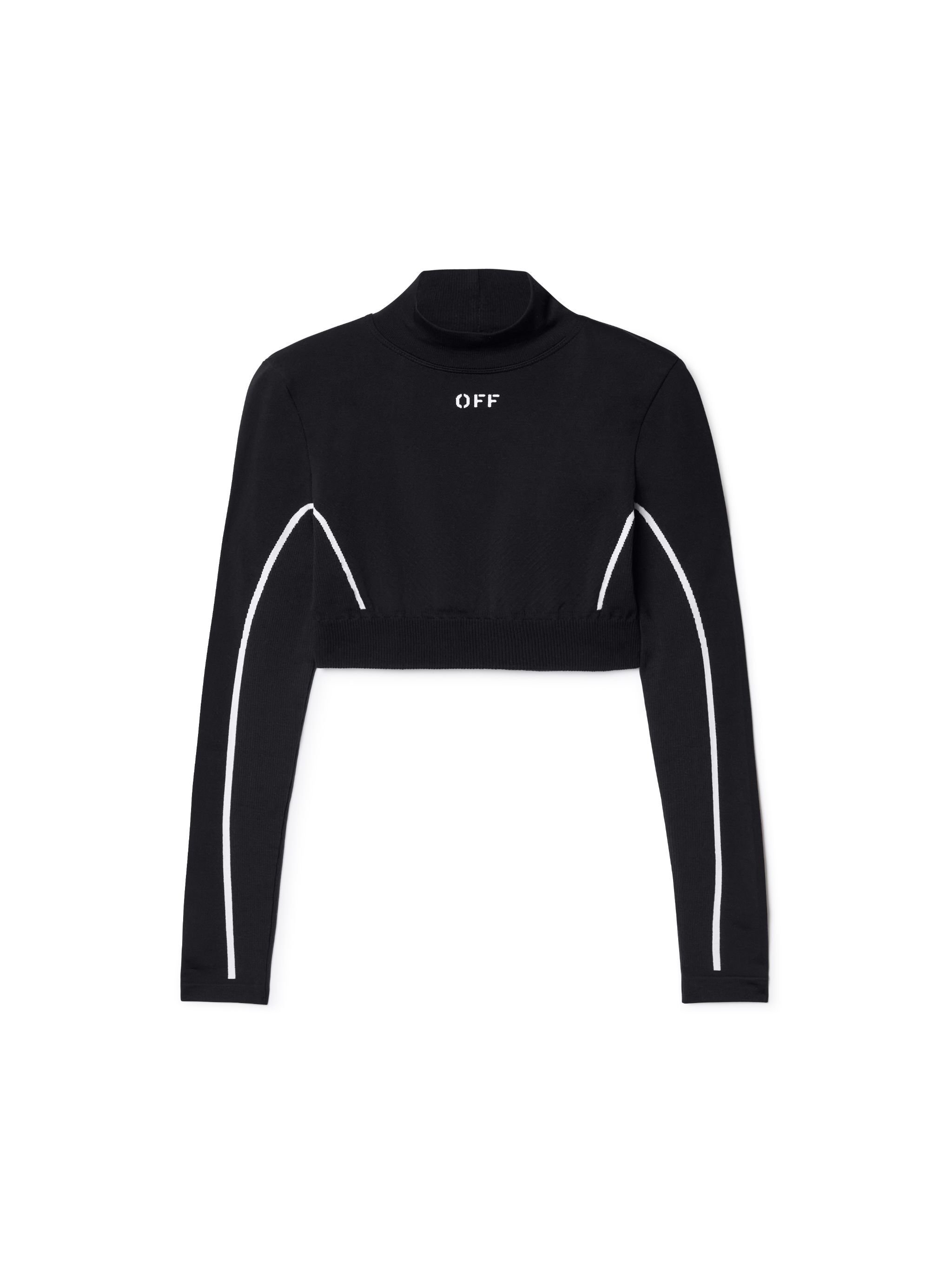 OFF WHITE Zweifarbige Halskette Mit Pfeil-Anhänger SCHWARZ OWVB046C99KNI002