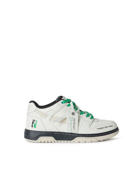 Out Of Office Miles Davis Sneakers OFF WHITE Out Of Office Miles Davis Sneakers White Green OF06604101