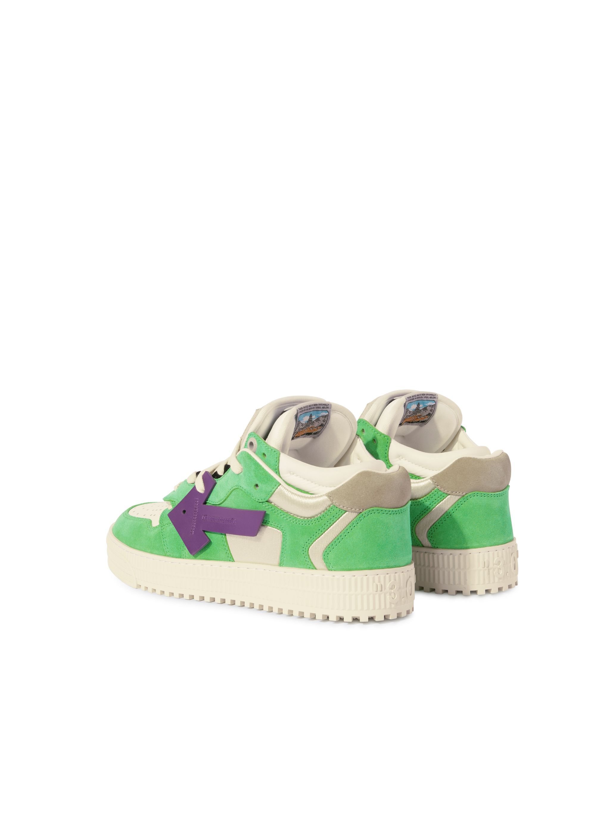 OFF WHITE Sneakers Floating Arrow Viola/Verde Prato VERDE OMIA244S25LEA002