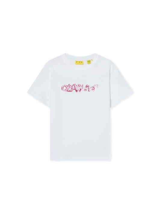 Big Bookish Watercolor Short Sleeve T-Shirt OFF WHITE Big Bookish Watercolor Short Sleeve T-Shirt WHITE 44GAA001F26J001