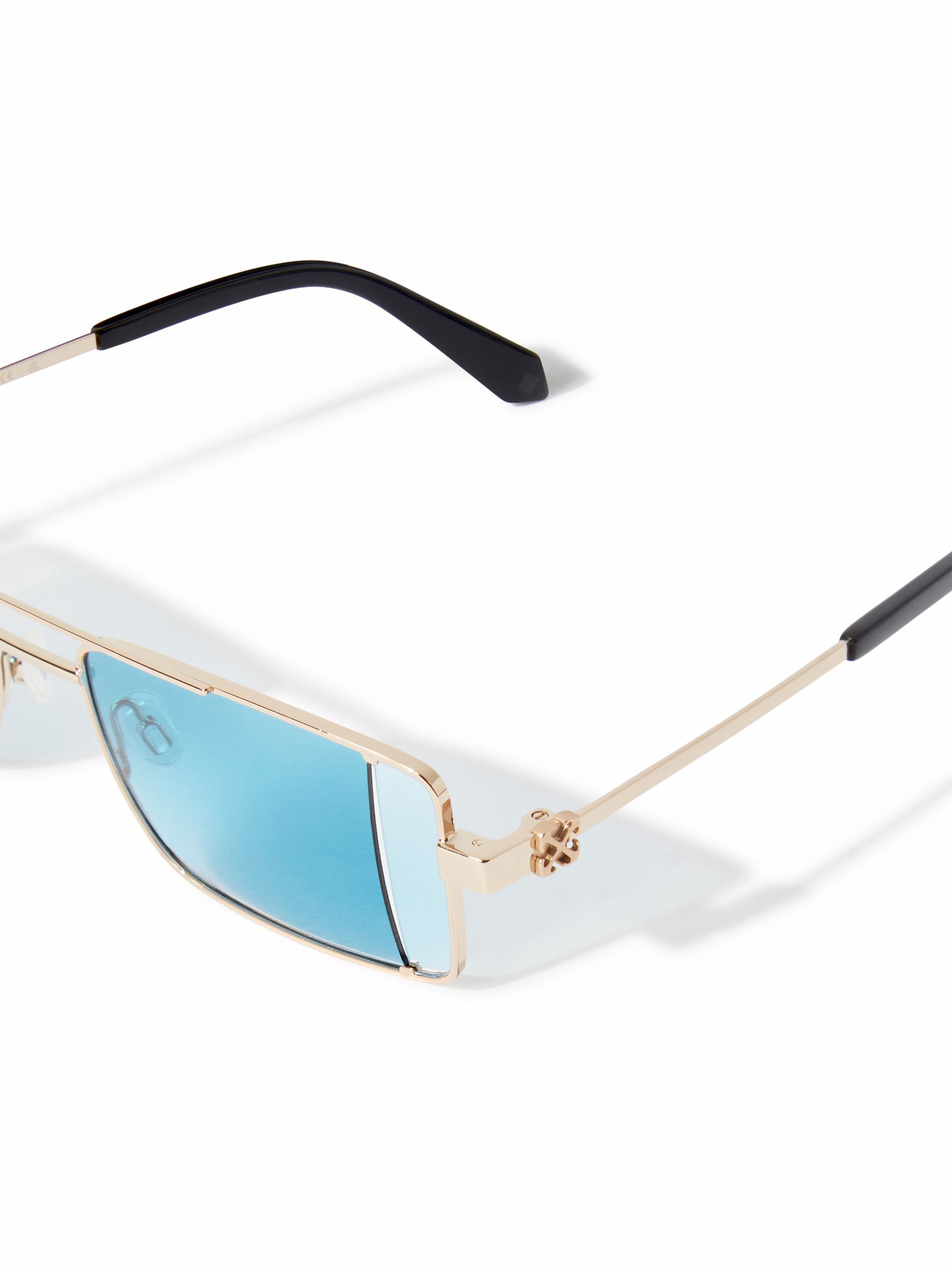OFF WHITE Cortez Sunglasses GOLD OERI14AS25MET001