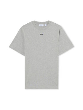 OFF WHITE Spray Can Arrow Slim T-Shirt LIGHT HEATHER GREY 44MAA027F5J001