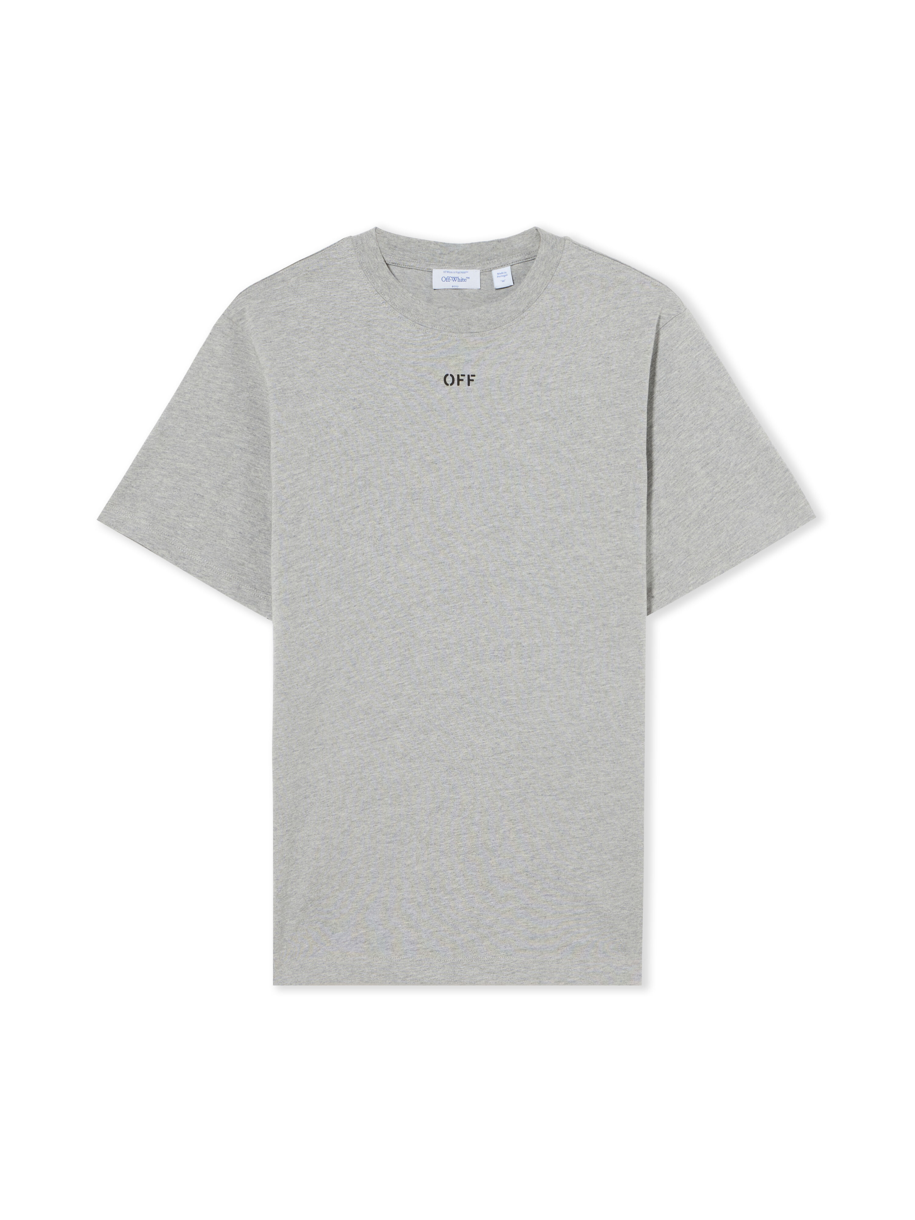 OFF WHITE Spray Can Arrow Slim T-Shirt LIGHT HEATHER GREY 44MAA027F5J001