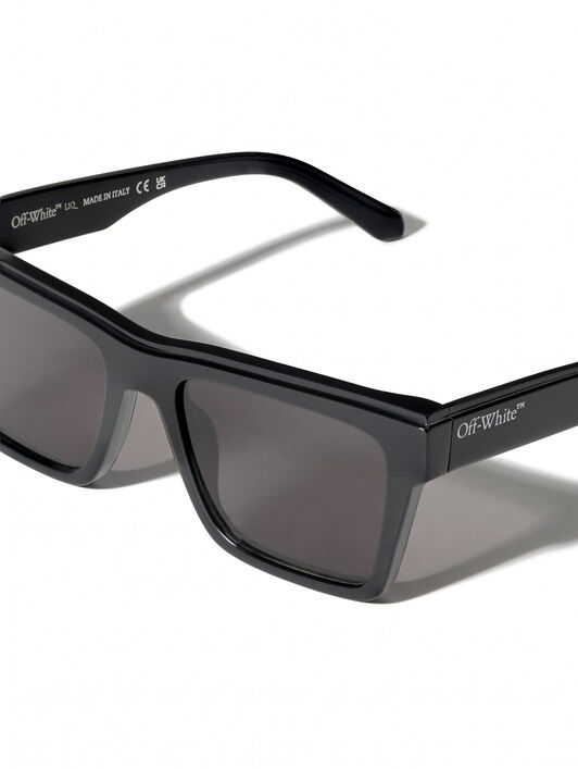 Virginia Smoke Lens Sunglasses OFF WHITE Virginia Smoke Lens Sunglasses Shiny Black OW1037100753
