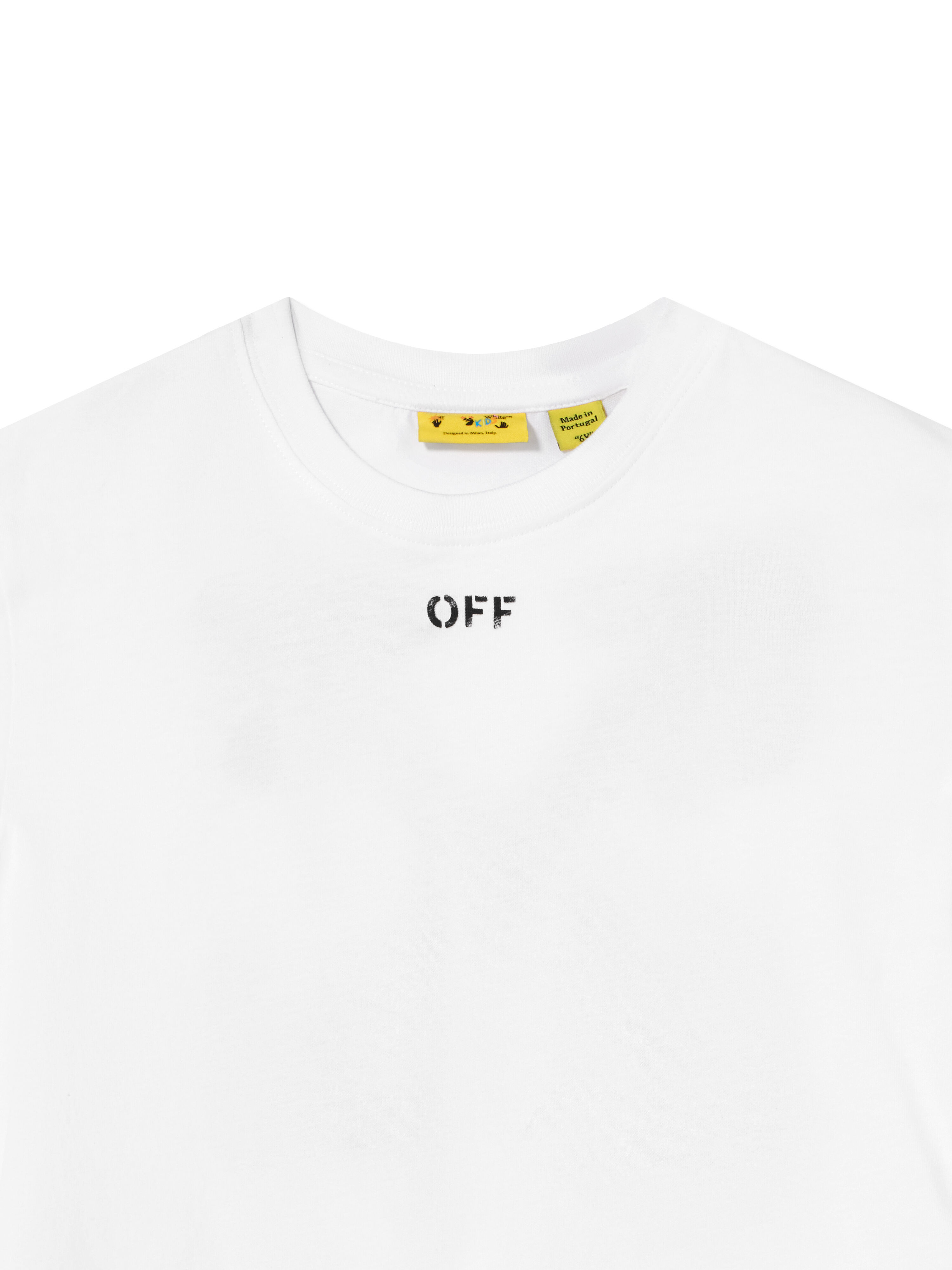 Arrow Acrylic T-Shirt OFF WHITE Arrow Acrylic T-Shirt WHITE 44GAA001F26J008