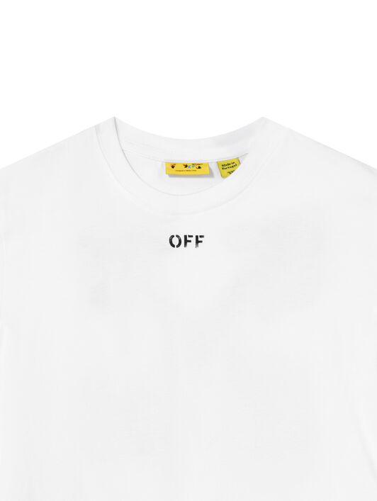 Arrow Acrylic T-Shirt OFF WHITE Arrow Acrylic T-Shirt WHITE 44GAA001F26J008