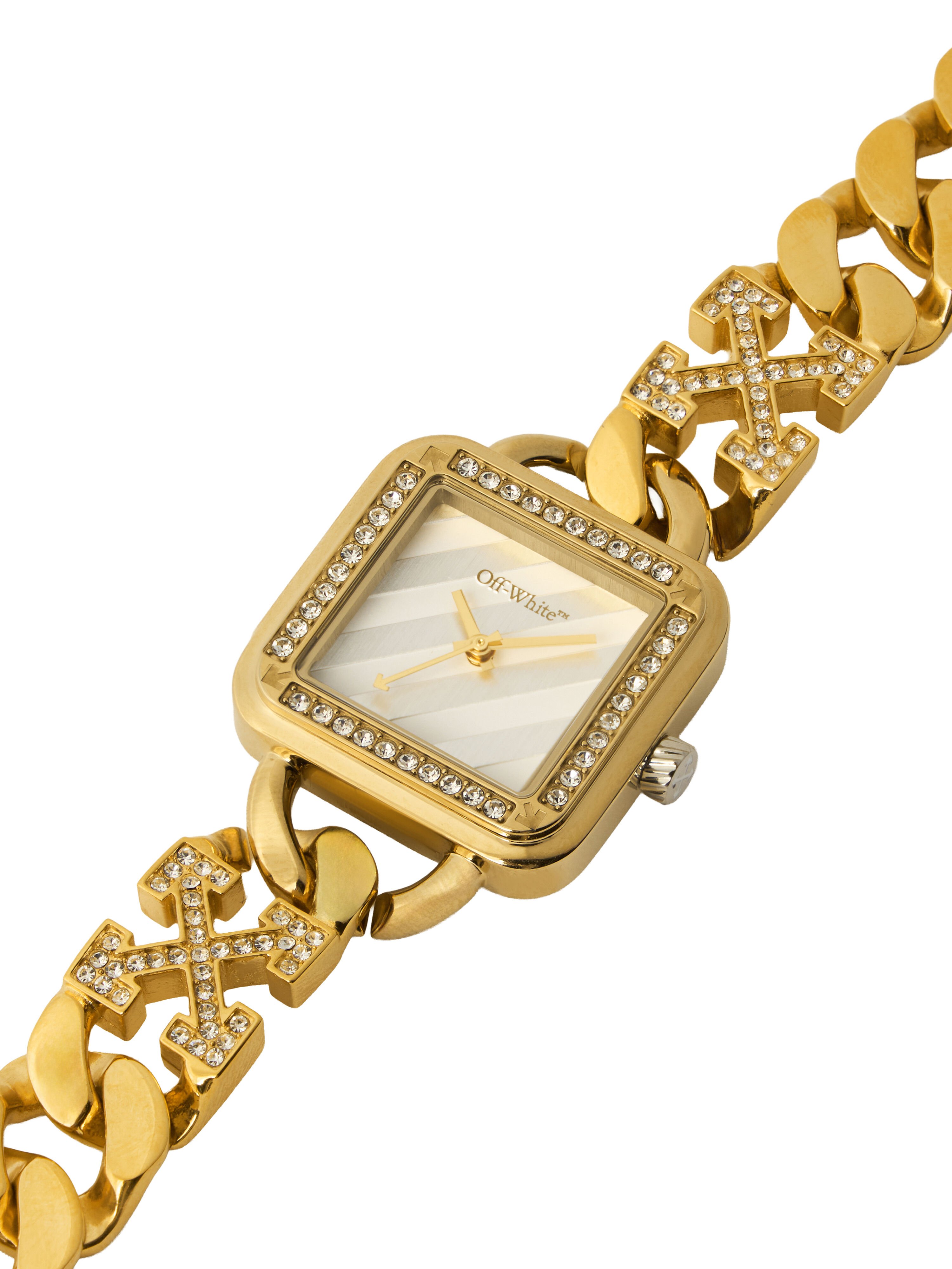 Street Bling Watch OFF WHITE Street Bling Watch Gold OW1L033M