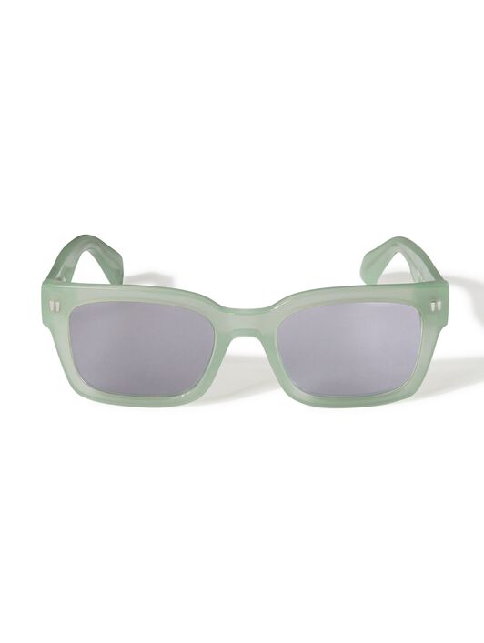 OFF WHITE Midland Sunglasses GREEN OERI108C99PLA001