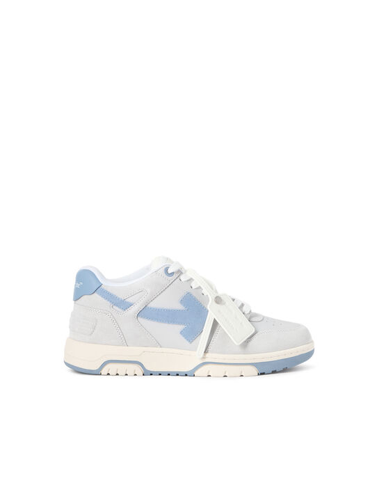 OFF WHITE Out Of Office Sneakers MEDIUM GREY - DUSTY BLUE OMIA189F25LEA005